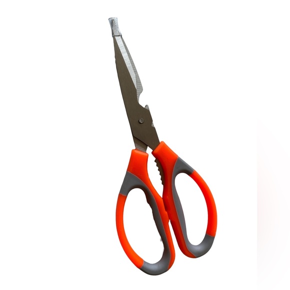 2 pc Multifunctional Scissors, Ultra Sharp Stainless Steel Kitchen Scissors NEW - Picture 4 of 6